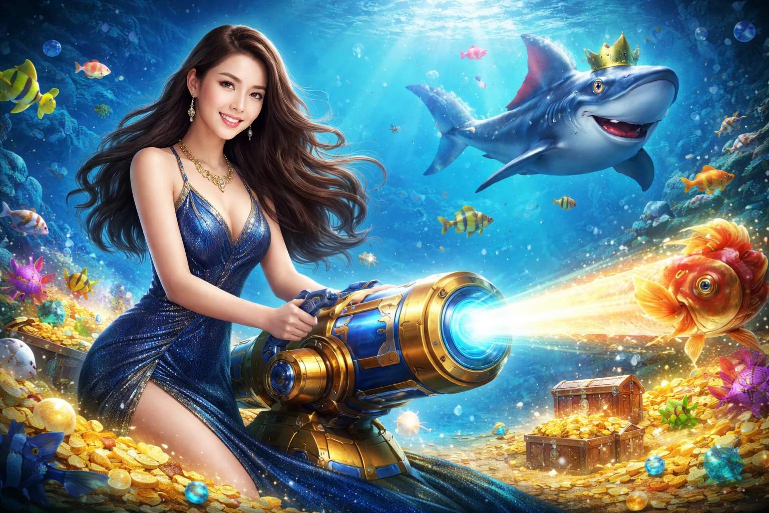 Thế giới bắn cá F8BER với đồ họa sống động